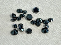 Diamant - 1.00 carat echte natuurlijke zwarte diamant (gecertificeerd) - afbeelding 2 van  4