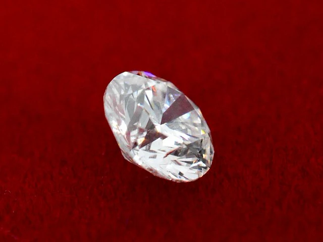 Diamant - 1.00 carat natuurlijke briljant geslepen diamant (hrd gecerticifeerd) - afbeelding 2 van  5