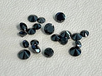 Diamant - 1.00 carat natuurlijke zwarte diamant (gecertificeerd) - afbeelding 2 van  3
