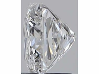 Diamant - 1.00 carat prinses geslepen diamant (gecertificeerd) - afbeelding 2 van  4
