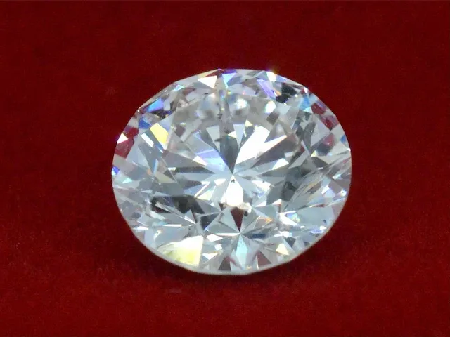 Diamant - 1.00 karaat briljant diamant (gecertificeerd) - afbeelding 1 van  4