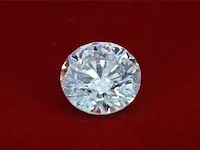 Diamant - 1.00 karaat briljant diamant (gecertificeerd) - afbeelding 2 van  4