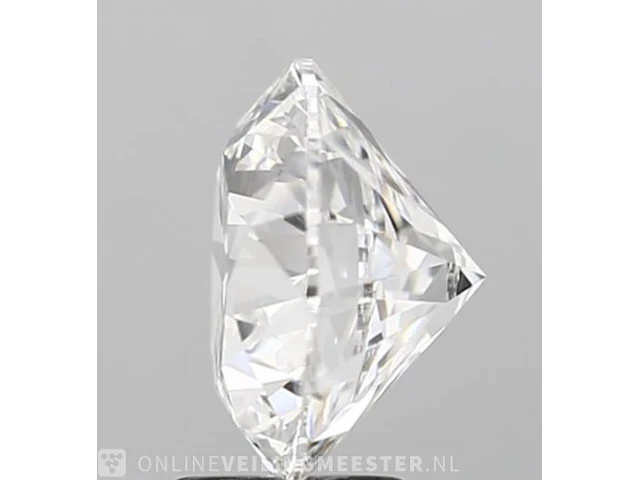Diamant - 1.00 karaat briljant geslepen diamant (gecertificeerd) - afbeelding 2 van  5