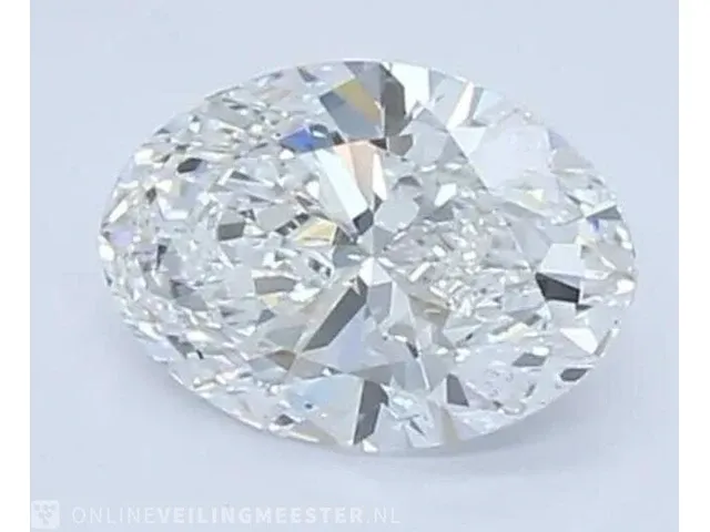 Diamant - 1.00 karaat diamant (gecertificeerd) - afbeelding 1 van  4