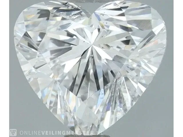 Diamant - 1.00 karaat diamant (gecertificeerd) - afbeelding 1 van  3