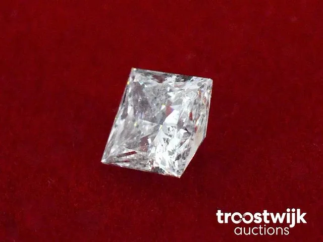 Diamant - 1.00 karaat echte diamant (gecertificeerd) - afbeelding 2 van  3