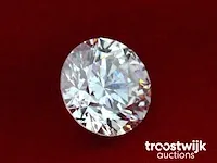 Diamant - 1.00 karaat echte diamant (gecertificeerd) - afbeelding 3 van  4