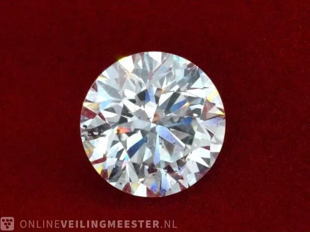 Diamant - 1.00 karaat echte diamant (gecertificeerd) - afbeelding 1 van  5