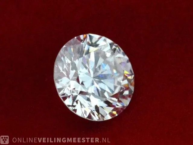 Diamant - 1.00 karaat echte diamant (gecertificeerd) - afbeelding 2 van  5