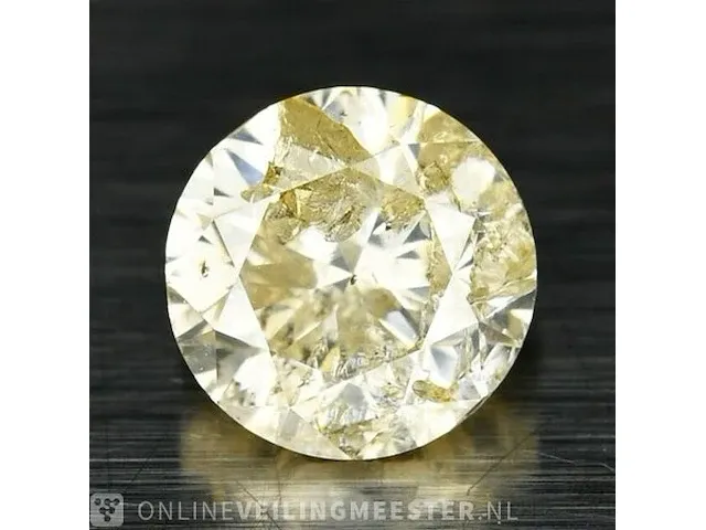 Diamant - 1.00 karaat echte diamant (gecertificeerd) - afbeelding 1 van  5