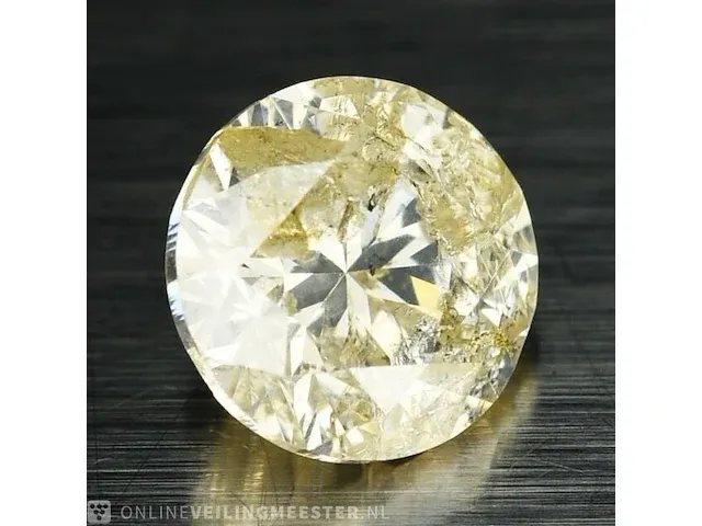 Diamant - 1.00 karaat echte diamant (gecertificeerd) - afbeelding 2 van  5