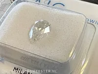 Diamant - 1.00 karaat echte diamant (gecertificeerd) - afbeelding 1 van  6