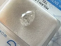 Diamant - 1.00 karaat echte diamant (gecertificeerd) - afbeelding 2 van  6
