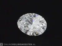 Diamant - 1.00 karaat echte diamant (gecertificeerd) - afbeelding 2 van  4