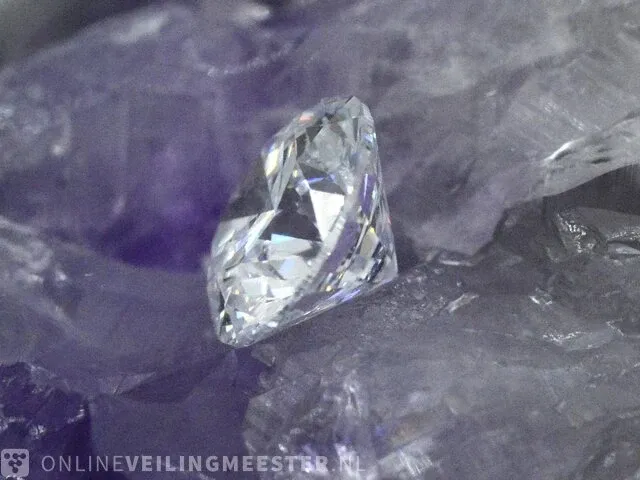 Diamant - 1.00 karaat echte diamant (gia gecertificeerd) - afbeelding 3 van  3