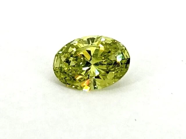 Diamant - 1.00 karaat ovaal geslepen diamant (gecertificeerd) - afbeelding 1 van  4