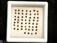 Diamant - 1.00 karat zwarte diamant (gecertificeerd) - afbeelding 1 van  2