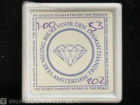 Diamant - 1.00 karat zwarte diamant (gecertificeerd) - afbeelding 2 van  2