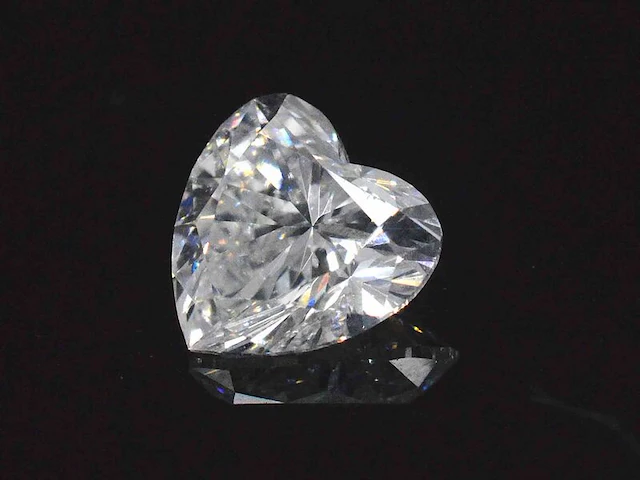 Diamant - 1.01 carat echte diamant (gecertificeerd) - afbeelding 2 van  3