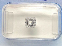 Diamant - 1.01 carat echte diamant (gecertificeerd) - afbeelding 1 van  5