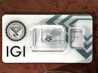 Diamant - 1.01 carat echte natuurlijke starcut briljant geslepen diamant (gecertificeerd)