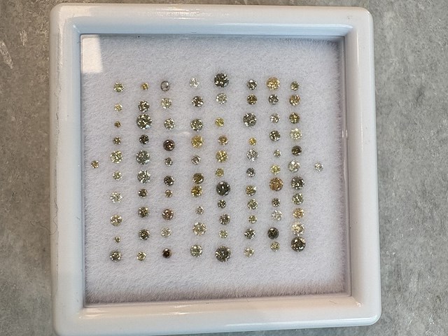 Diamant - 1.01 carat natuurlijke diamant - afbeelding 1 van  4