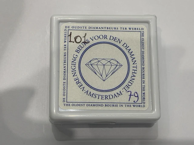 Diamant - 1.01 carat natuurlijke diamant - afbeelding 2 van  4