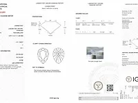 Diamant - 1.01 karaat diamant (gecertificeerd) - afbeelding 3 van  3