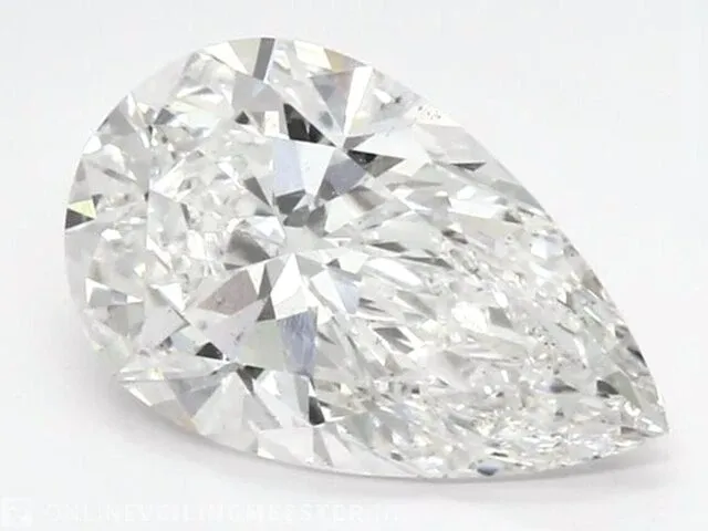 Diamant - 1.01 karaat diamant (igi gecertificeerd) - afbeelding 1 van  4