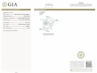 Diamant - 1.01 karaat echte diamant (gecertificeerd) - afbeelding 4 van  5