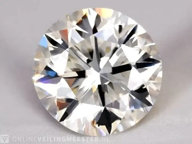 Diamant - 1.01 karaat echte diamant (gecertificeerd) - afbeelding 1 van  2