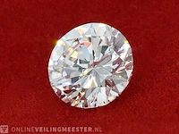 Diamant - 1.01 karaat echte diamant (gecertificeerd) - afbeelding 1 van  4