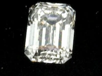 Diamant - 1.01 karaat emerald geslepen diamant ( igi gecertificeerd ), lab grown - afbeelding 6 van  7