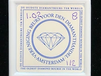Diamant - 1.02 carat echte diamant (gecertificeerd) - afbeelding 3 van  3