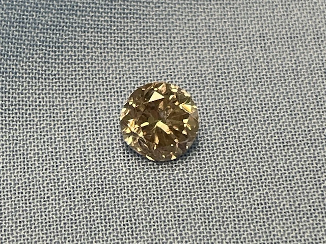 Diamant - 1.02 carat echte fancy gekleurde diamant - afbeelding 1 van  5