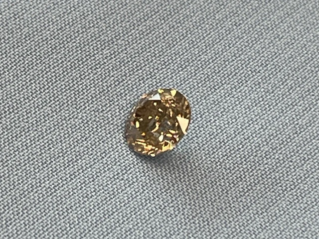 Diamant - 1.02 carat echte fancy gekleurde diamant - afbeelding 2 van  5