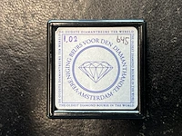 Diamant - 1.02 carat natuurlijke diamant - afbeelding 2 van  4