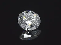 Diamant - 1.02 karaat briljant diamant (gecertificeerd) - afbeelding 2 van  5