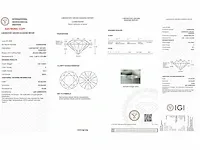 Diamant - 1.02 karaat briljant diamant (gecertificeerd) - afbeelding 3 van  5