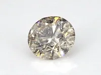 Diamant - 1.02 karaat echte champagne gekleurde diamant (gecertificeerd) - afbeelding 1 van  2