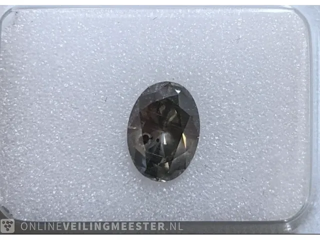 Diamant - 1.02 karaat echte diamant (gecertificeerd) - afbeelding 7 van  8