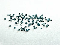 Diamant - 1.02 karaat echte natuurlijke blauwe diamant (gecertificeerd) - afbeelding 1 van  1