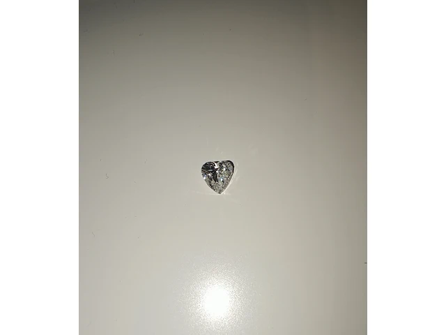 Diamant - 1.02 karaat hart briljant geslepen diamant (igi gecertificeerd) - afbeelding 3 van  5