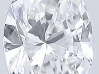 Diamant - 1.02 karaat ovaal geslepen diamant (gecertificeerd) - afbeelding 1 van  4
