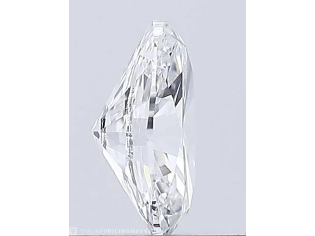 Diamant - 1.02 karaat ovaal geslepen diamant (gecertificeerd) - afbeelding 2 van  4