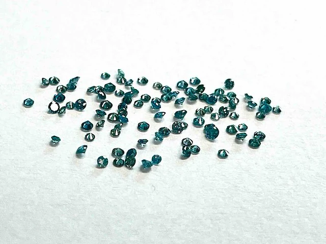 Diamant - 1.03 carat echte natuurlijke blauwe diamant (gecertificeerd) - afbeelding 1 van  1