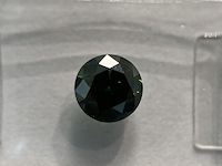 Diamant - 1.03 carat groene diamant (gecertificeerd) - afbeelding 1 van  5