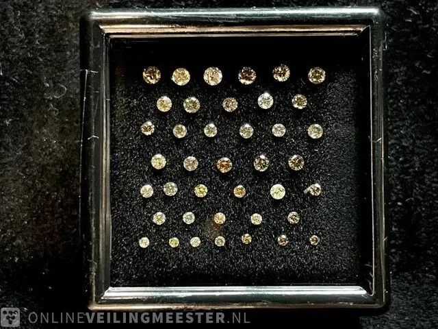 Diamant - 1.03 karaat echte diamant (gecertificeerd) - afbeelding 1 van  2