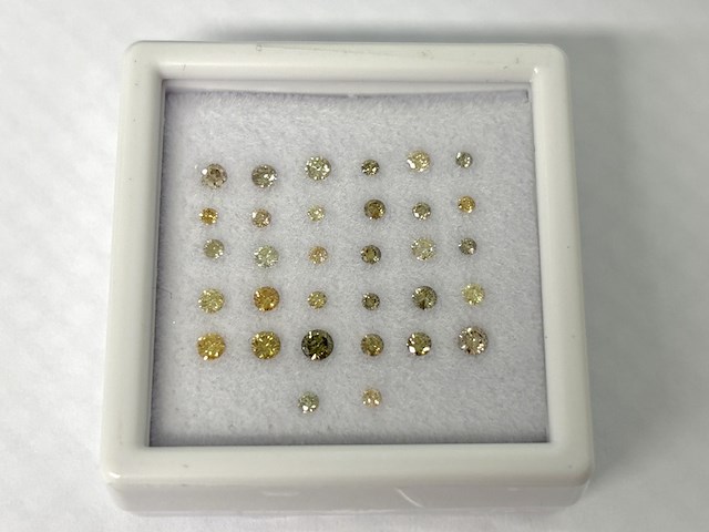 Diamant - 1.04 carat natuurlijke diamant - afbeelding 1 van  3