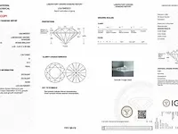 Diamant - 1.04 karaat diamant (igi gecertificeerd) - afbeelding 3 van  5